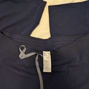 Figs Navy Straight Leg Pants